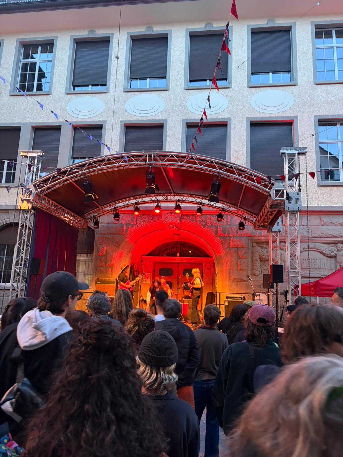 Velvet Two Stripes am Wiboradafest